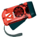 Hand Crack Flashlight - Red